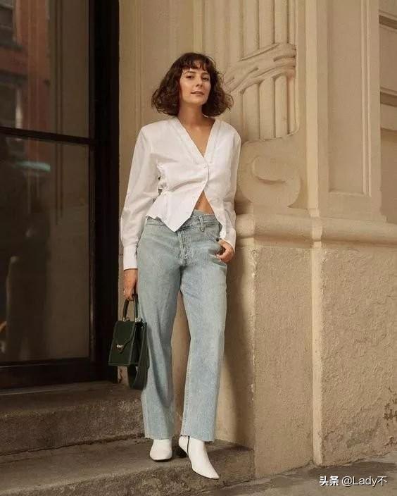 通勤如何搭配白衬衫女士(图12)