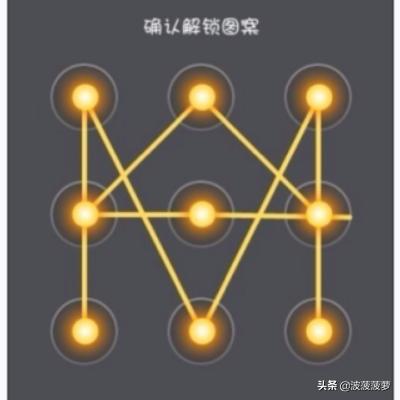 手機解鎖圖案大全-手機解鎖圖案大全圖