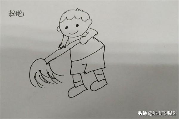 简笔画男生（帅气的男孩男生简笔画怎么画？）