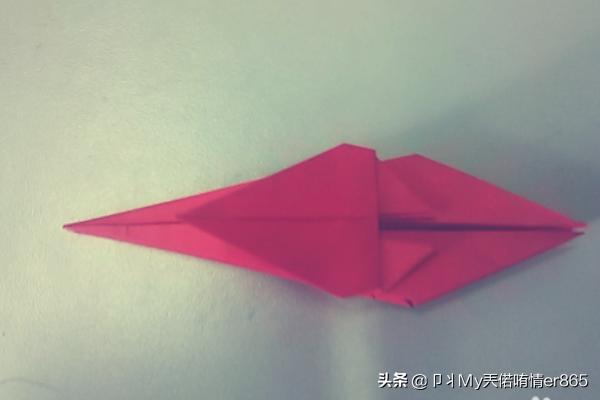 百合花折纸-百合花折纸教程