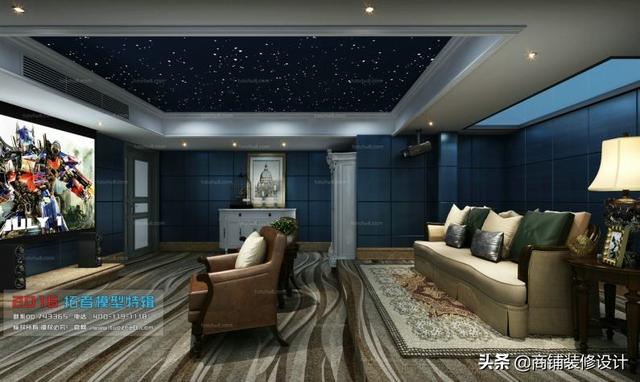 家庭影院装修效果图-家庭影院装修效果图 现代