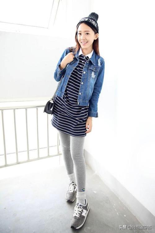 牛仔外套如何搭配裤子秋(图4)