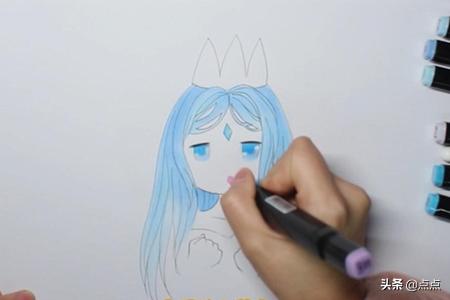 吃冰块巧克力瓶子怎么画(图3)