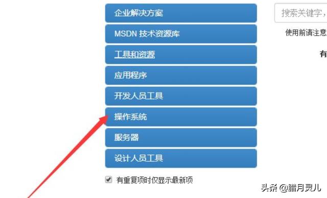 如何在msdn中下载win10镜像