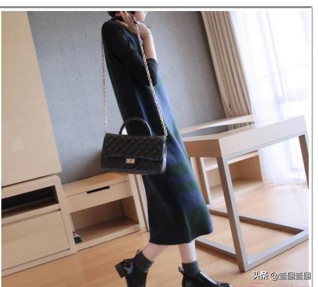 冬季针织背心裙如何搭配