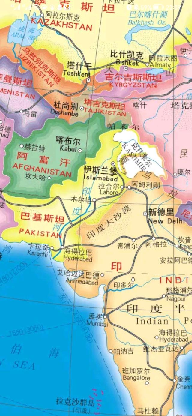 阿富汗驻印使馆关闭了吗_印度与阿富汗接壤吗？