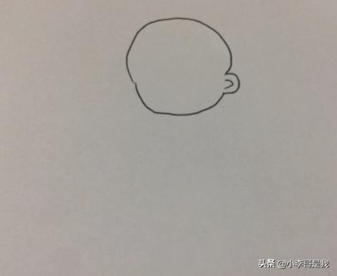 简笔画踢足球男生的画法,第2张