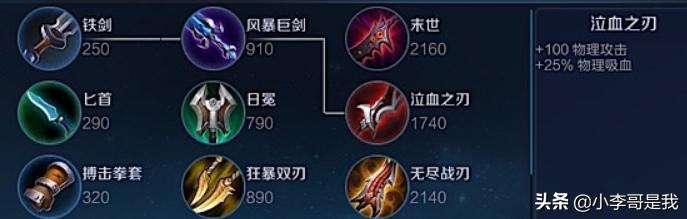 王者荣耀李白最佳出装