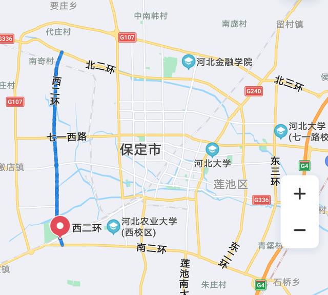 保定市西二环有哪些小区