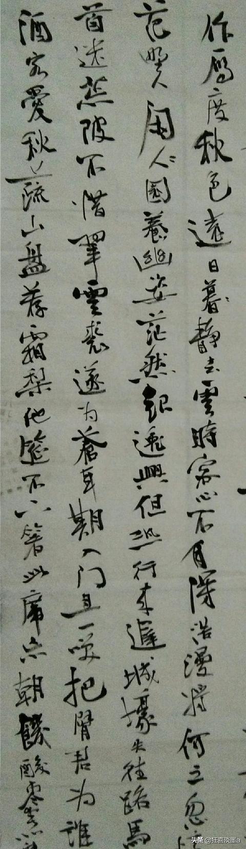 草书中劲草字体
