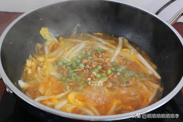 西红柿娃娃菜粥辅食做法(图11)