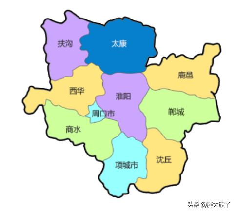 周口市有哪几个县、区？