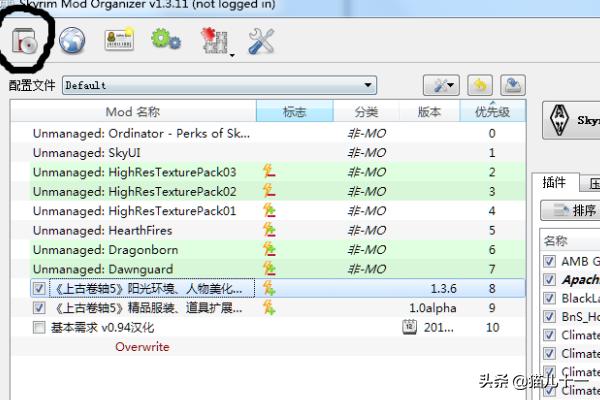 上古卷轴5怎么安装mod
