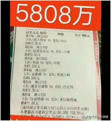 足球中奖怎么那么难