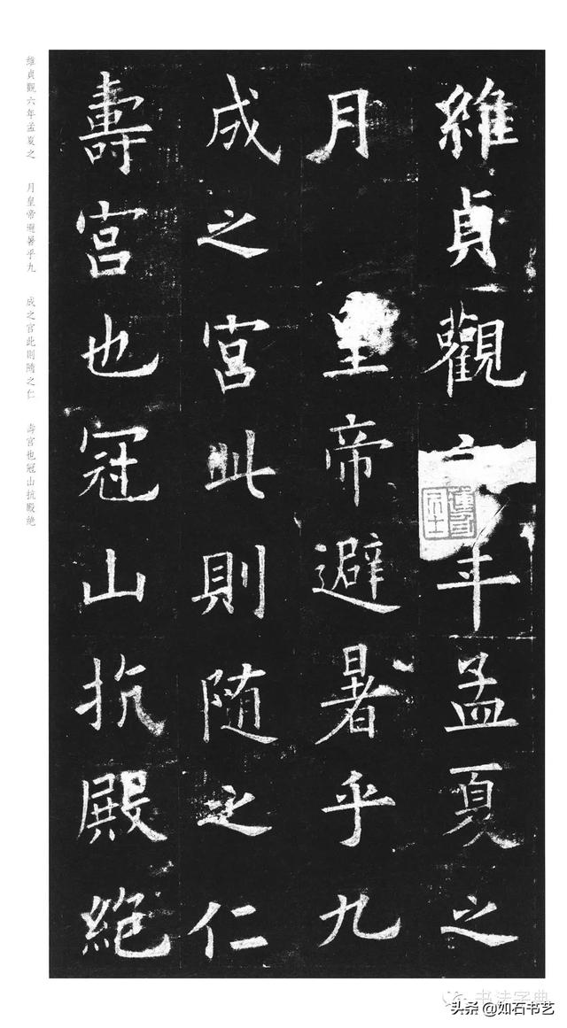 名人楷书字体批评