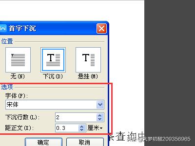 word中怎样设置首字下沉？：如何设置首字下沉
