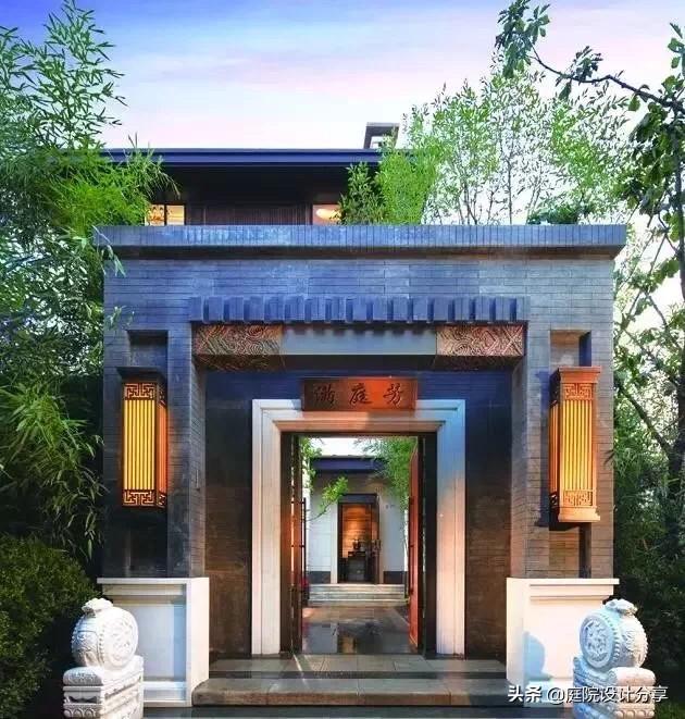 [新中式别墅景观设计总结]中式风格的别墅设计有什么特点？