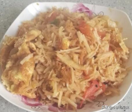 圆菜西红柿炒饼家常做法(图9)
