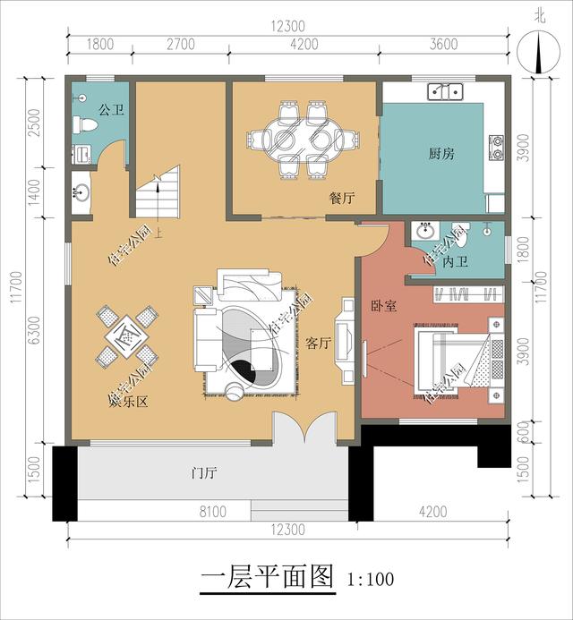 12米乘12米两层别墅内部设计效果图有哪些推荐