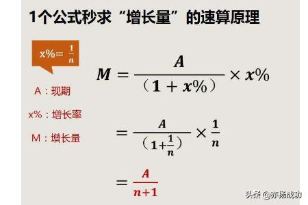 增长率公式，增长率公式初三