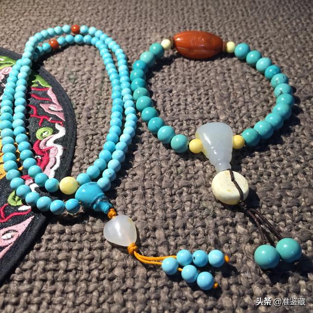 小颗绿松石如何搭配好看