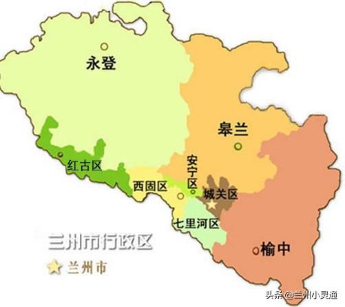 兰州市在中国哪个方向
