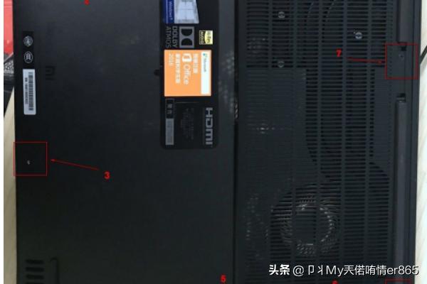 小米游戏本怎么拆后盖换机械硬盘？