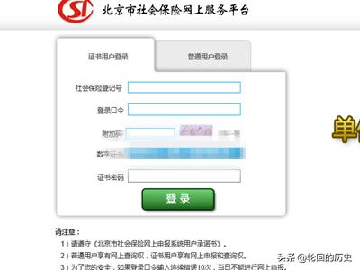 北京社会保险服务个人平台，北京社会保险服务个人平台官网