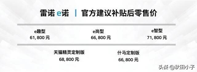 8万以下的新能源电动汽车，8万以下的新能源电动汽车有哪些