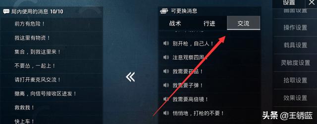 王者吃鸡聊天怎么设置(图4)