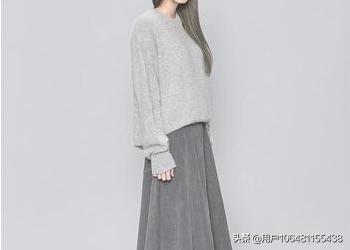 灰色半裙怎么搭配冬天(图12)