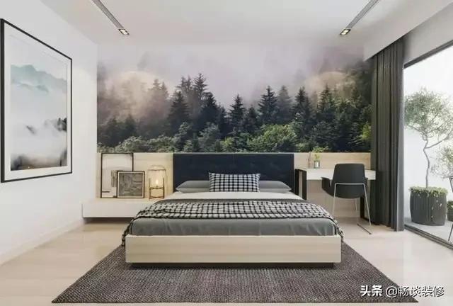 床头背景墙装修效果图-床头背景墙装修效果图2023新款