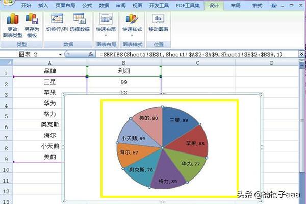 饼状图饼状图的制作方法