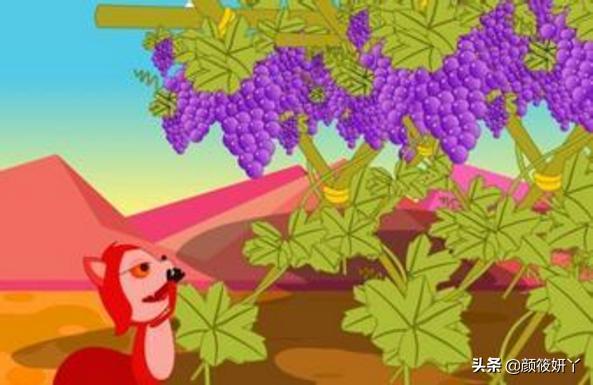 狐狸和葡萄的故事英文（狐狸和葡萄的故事英文翻译）