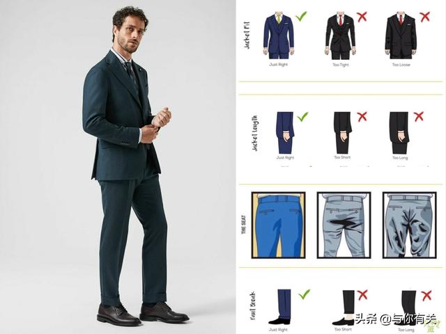 男生穿西装如何搭配衣服(图69)