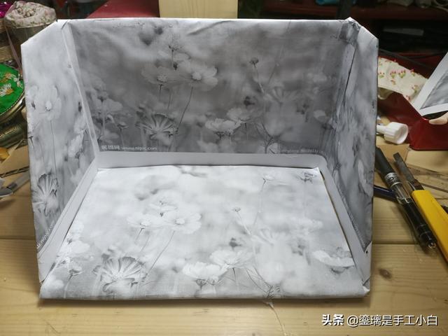 制作收纳盒的做法教程