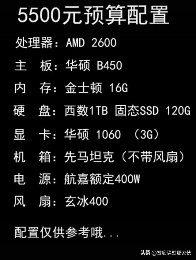 设计师的电脑配置需要些什么配置