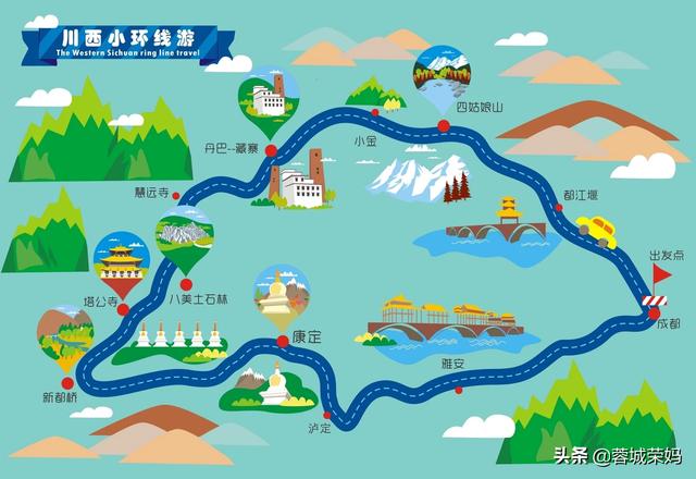 红原旅游城市攻略路线，红原旅游城市攻略路线图