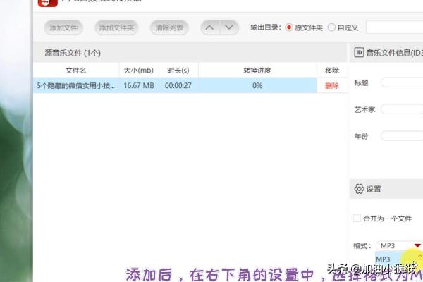 怎么把mp4转换成mp3(图8)