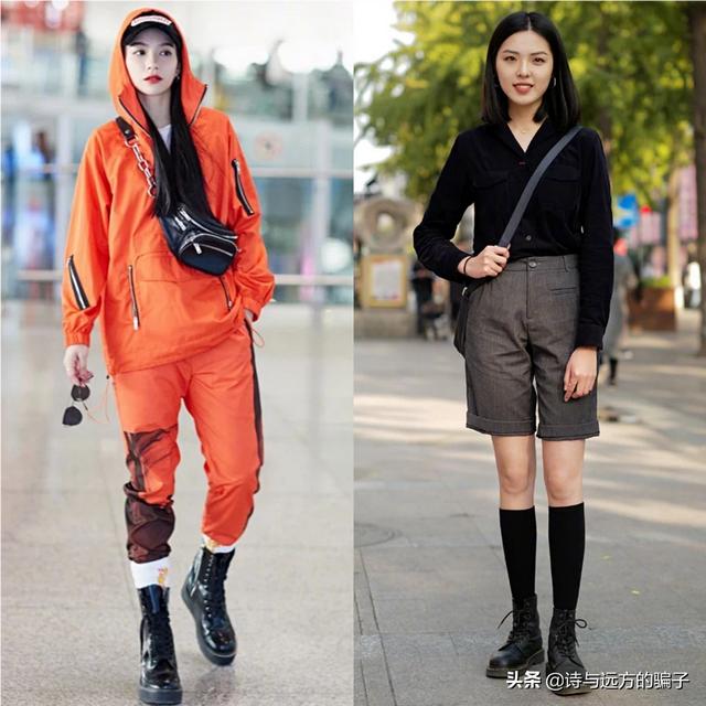 马丁鞋如何搭配服装女士(图2)