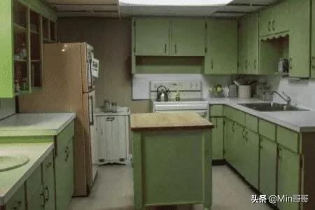 果绿色橱柜如何搭配台面(图11)