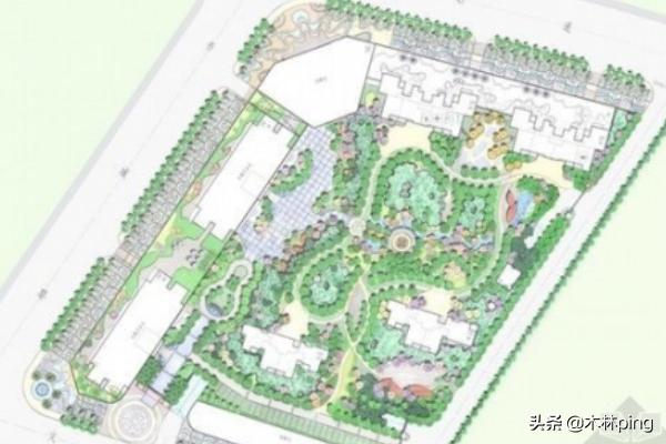 ps怎么添加植物平面？：景观设计ps平面彩图