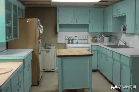 果绿色橱柜如何搭配台面(图10)