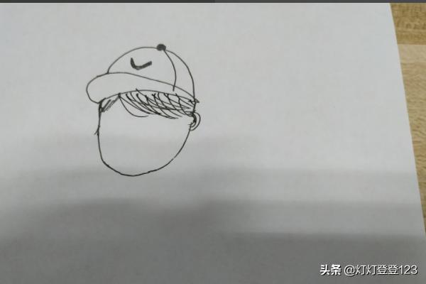 头像简笔（简笔画之米老鼠头像？）