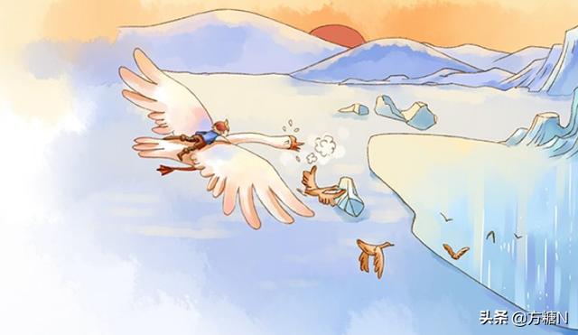 猜想后续故事鹤之舞表演大会大海中的白银又讲了怎样的神奇故事呢——尼尔斯骑鹅旅行记