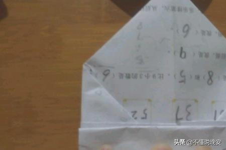 亲子手工小丑帽学士帽教主帽折法详细图解,第5张