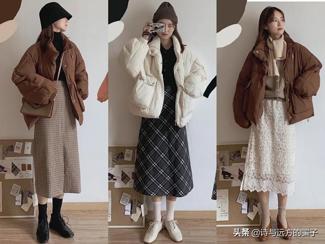 超短牛仔棉衣如何搭配衣服(图49)