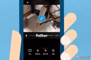 [手机视频剪辑]一段视频用手机怎么剪成两段？