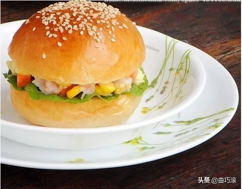 汉堡面包凉了怎么加热吃