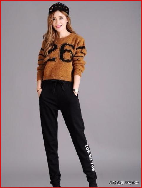 冬天宽松裤如何搭配衣服(图9)